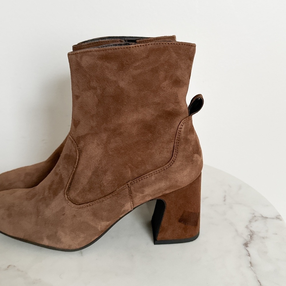 NEW Paul Green Nepal Bootie Nougat Brown Suede Size 7.5 US 5 UK - Picture 6 of 9